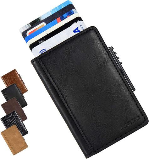 rfid card holder for men|rfid wallet credit card holder.